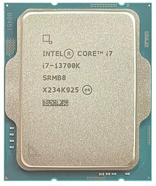 Процессор Intel Core i7-13700K LGA1700 16 x 3400 МГц