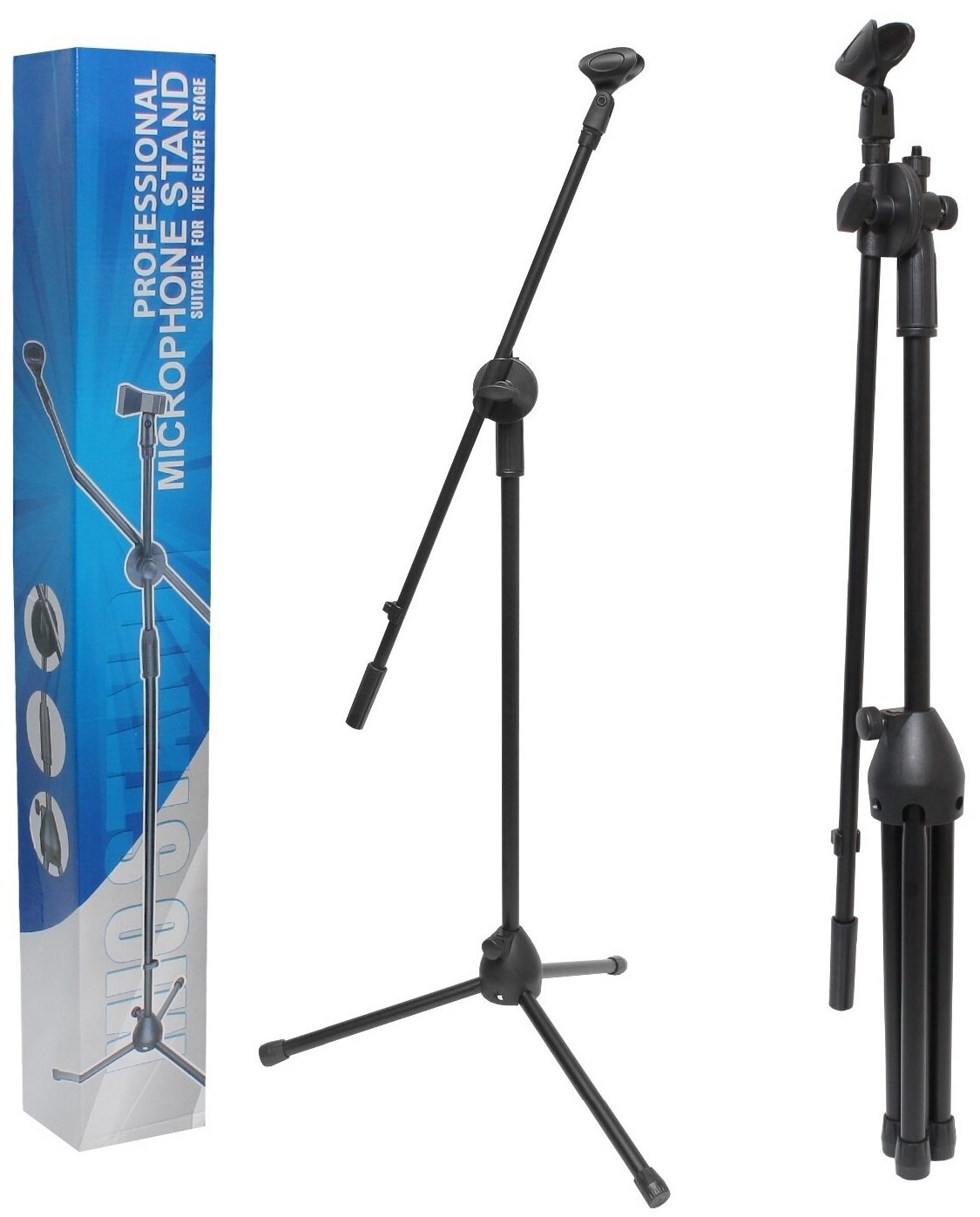 Стойка для микрофона Boom Mic Stand напольная (журавль)