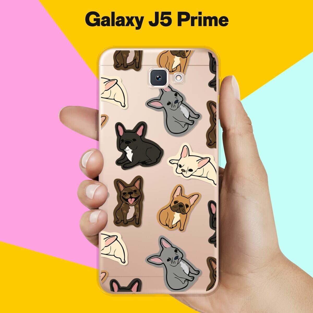 Силиконовый чехол на Samsung Galaxy J6+ Французы / для Самсунг Галакси Джей 6 Плюс 2018