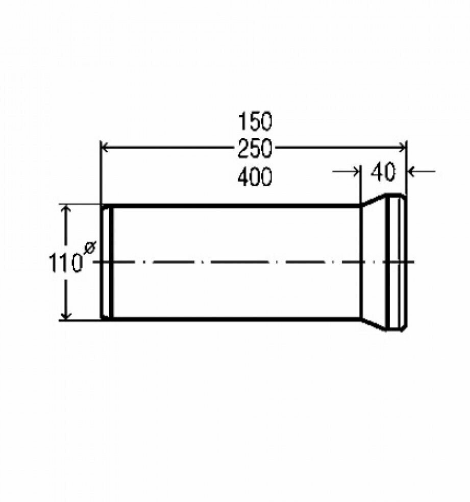 фото Соединительный патрубок для унитаза 103668