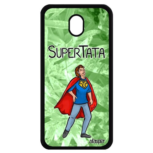 фото Чехол для смартфона samsung galaxy j7 2017, "супертетя" рисунок тетка utaupia