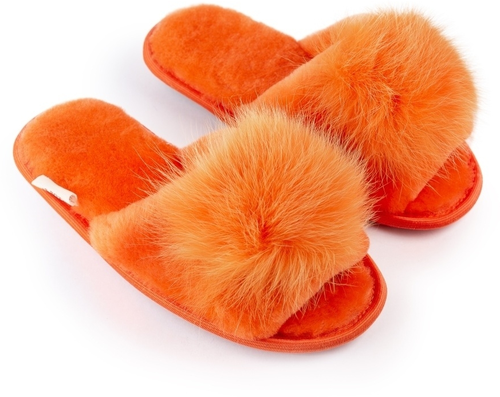 Тапочки LAMB BOTTI, размер 39, оранжевый