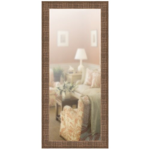 фото Зеркало в широкой раме 40 x 90 см, модель p047037 аурита
