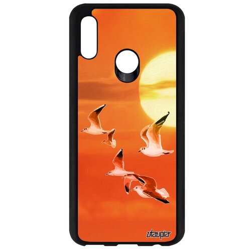 фото Чехол на мобильный huawei p smart 2019, "чайки" альбатрос крачка utaupia