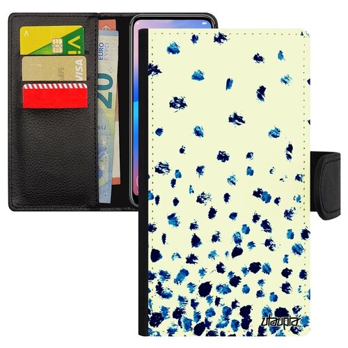 фото Чехол книжка на мобильный apple iphone 8 plus, "снег" лепестки дождь utaupia