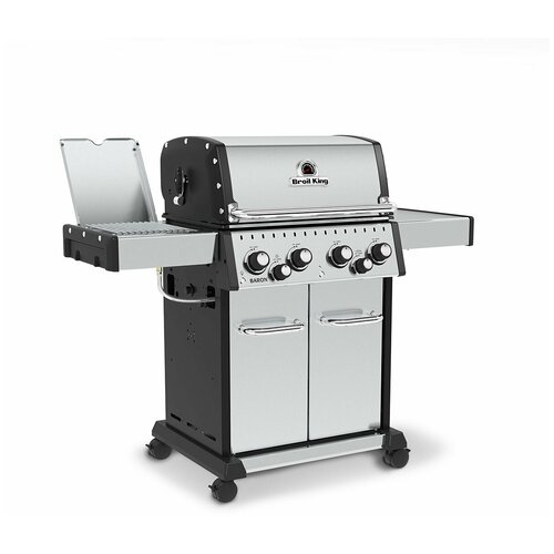 Гриль газовый Broil King Baron S490IR лотки для жиросборника газового гриля baron series 2020 broil king