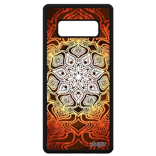 фото Чехол на мобильный galaxy note 8, "мандала" роза пентаграмма utaupia