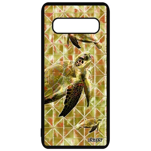 фото Чехол на мобильный samsung galaxy s10 plus, "черепаха" большая слоновая utaupia