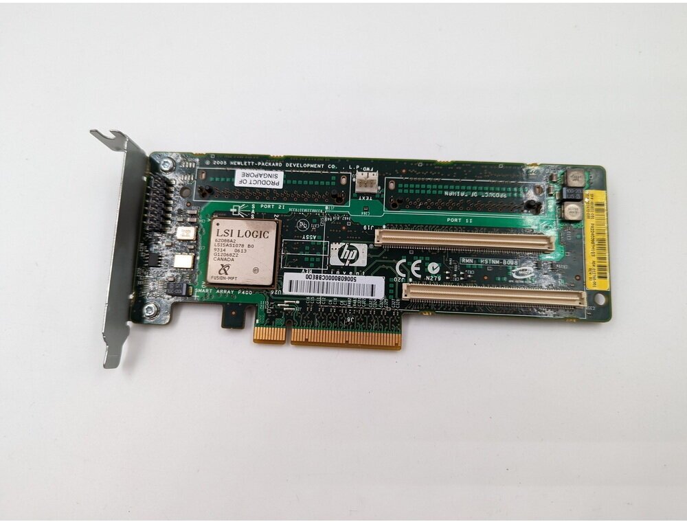 Контроллер SAS HP SA P400 2*SFF-8484 PCI-E LP P/N: 405831-001