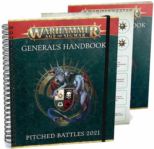 Аксессуар для Warhammer Games Workshop Книга Эпоха Сигмара Руководство Генерала Generals Handbook Pitched Battles (2021)