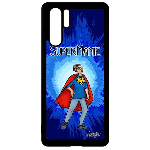 фото Чехол для мобильного p30 pro, "супербабуля" комикс бабушка utaupia