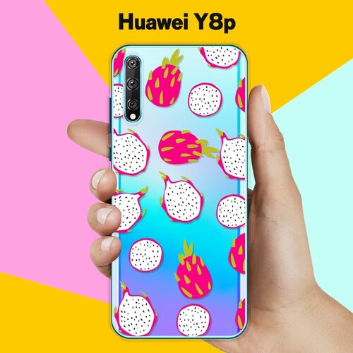 Силиконовый чехол Питайя на Huawei Y8p