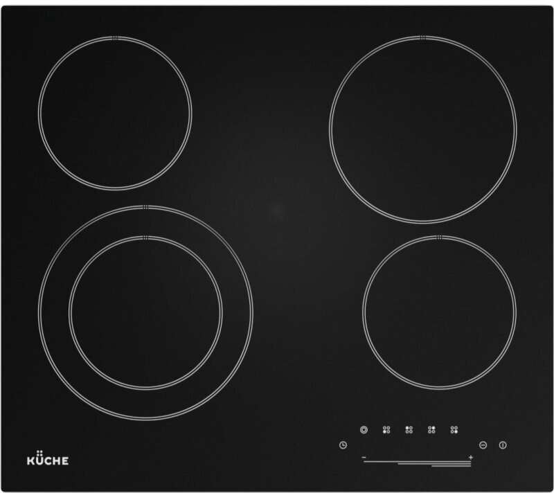 Встраиваемая электрическая варочная панель Kuche CSH 641 B - фотография № 3