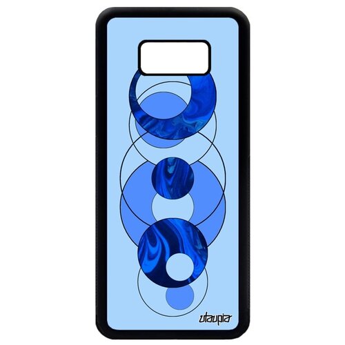 фото Чехол на телефон galaxy s8 plus, "круги" геометрический геометрия utaupia