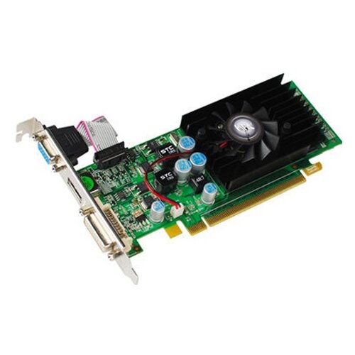 Видеокарта KFA2 GeForce 210 1Gb (21GGF4HI00NK), Retail видеокарта matrox m9148 lp 1gb m9148 e1024laf retail