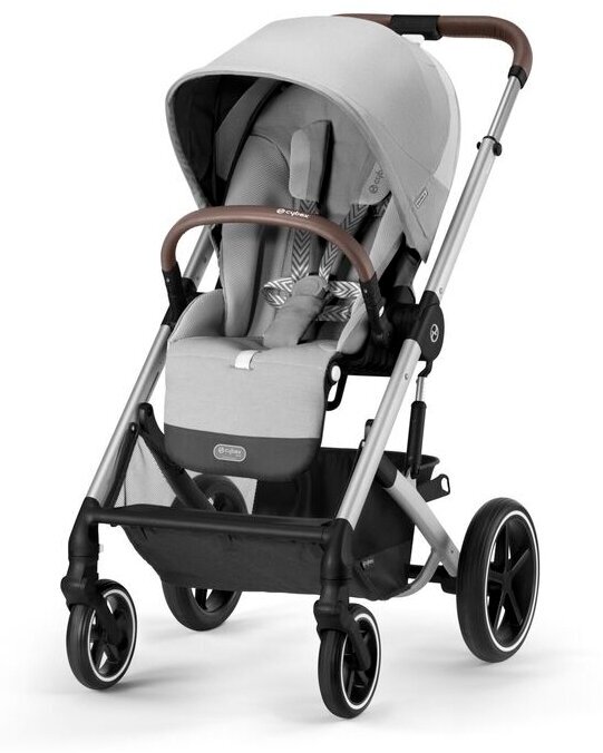 Прогулочная коляска Cybex Balios S Lux 2023 на шасси SLV (lava grey)