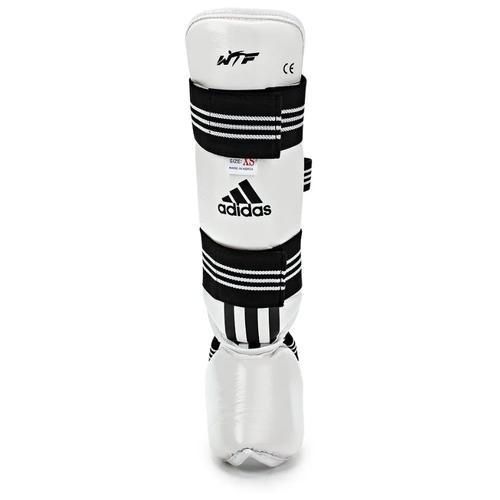 защита стопы футы adidas для тхэквондо wtf foot socks белая размер m артикул aditfs01 размер m Шингарды adidas, ADITSP02, S, белый/черный