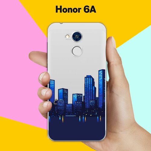 Силиконовый чехол на Honor 6A Город / для Хонор 6А силиконовый чехол на honor 6a шторм для хонор 6а