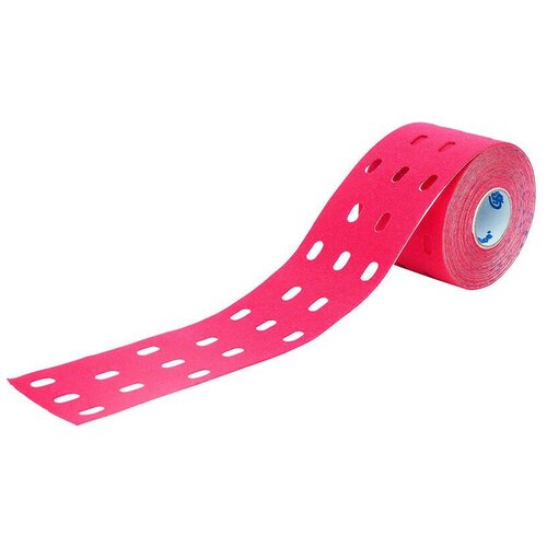 , кинезио тейп CureTape, Punch 5 см x 5 м, розовый