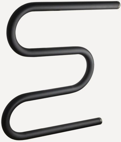 Изображение товара Полотенцесушитель водяной Аквадрайв 50х60 М-образный черный матовый