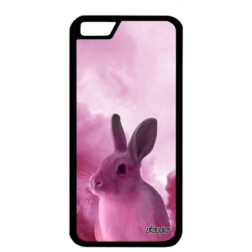 фото Чехол на телефон apple iphone 6 6s, "кролик" животное шиншилла utaupia