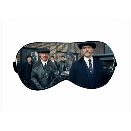 Маска для сна , серый маска для сна острые козырьки peaky blinders 9