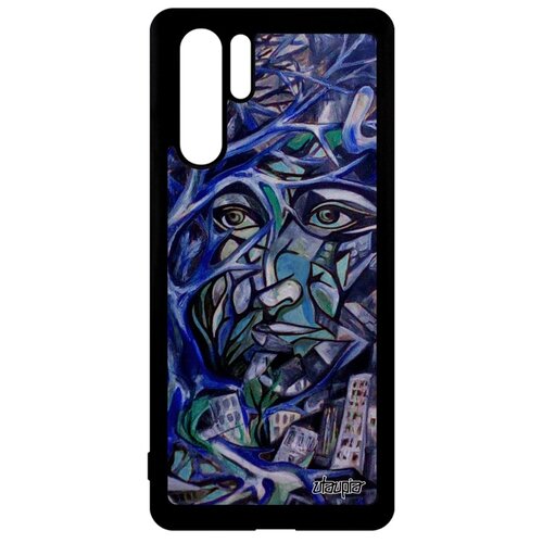 фото Чехол для мобильного huawei p30 pro, "взгляд" женщина лицо utaupia