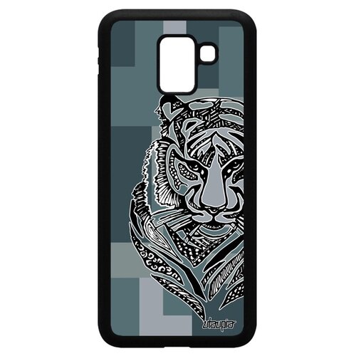 фото Чехол для мобильного galaxy j6 2018, "тигр" сибирь джунгли utaupia