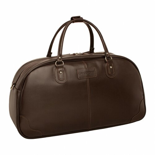 Сумка LAKESTONE, 26х31х58 см, коричневый дорожно спортивная сумка woodstock brown мужская кожаная коричневая