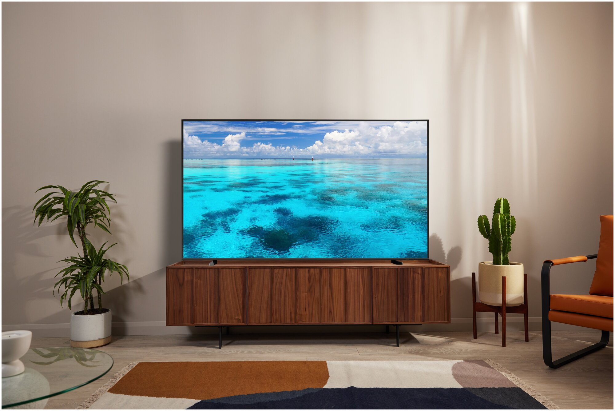 65" Телевизор Samsung QE65Q60BAU 2022 QLED, HDR, LED, OLED, черный - фотография № 6
