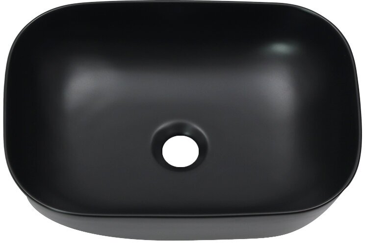 фото Накладная раковина melana mln-320328mb матовая черная