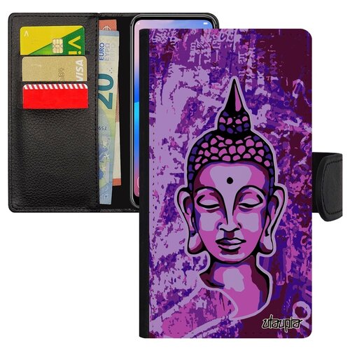 фото Чехол-книжка на мобильный apple iphone 6 6s plus, "будда" азия статуя utaupia