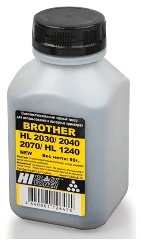 Hi-Black Расходные материалы Тонер для Brother HL 2030 40 70 HL 1240 90 г , банка