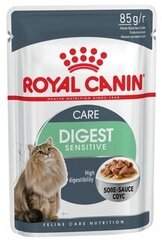 Royal Canin паучи RC Кусочки в соусе для кошек 1-10 лет: отличное пищеварение (Digest Sensitive) 40760008R0 0,085 кг 41716 (34 шт)