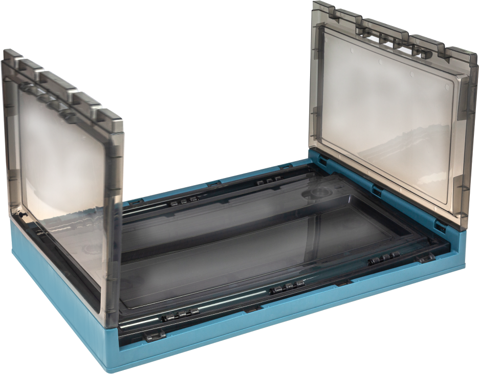 Ящик для хранения Solmax, 50 л, 51х36х30 см, прозрачный - фотография № 8