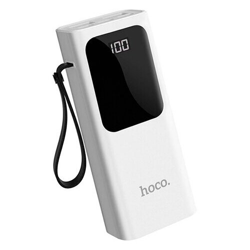 Hoco Аккумулятор Hoco J41 Treasure 10000mAh white портативный аккумулятор hoco j41 treasure 10000mah белый упаковка коробка