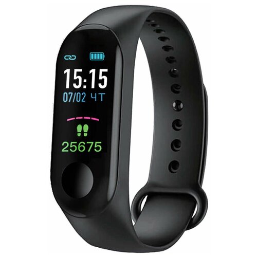 Смарт-браслет SunWind SB20 096 черный черный sb20b 123000₽