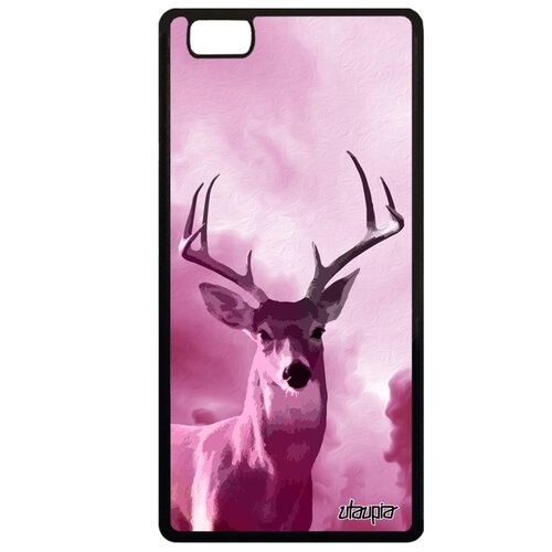 фото Чехол на смартфон huawei p8 lite 2015, "олень" марал лань utaupia