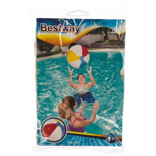 bestway мяч пляжный d 61 см от 2 лет 31022 bestway Мяч пляжный, d=61 см, от 2 лет, 31022 Bestway
