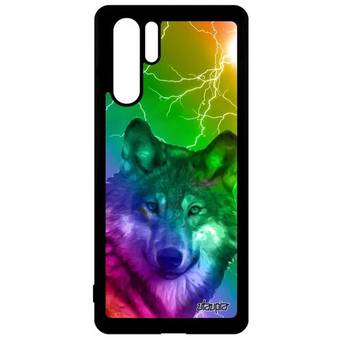 фото Чехол для huawei p30 pro, "дикий волк" хищник зверь utaupia
