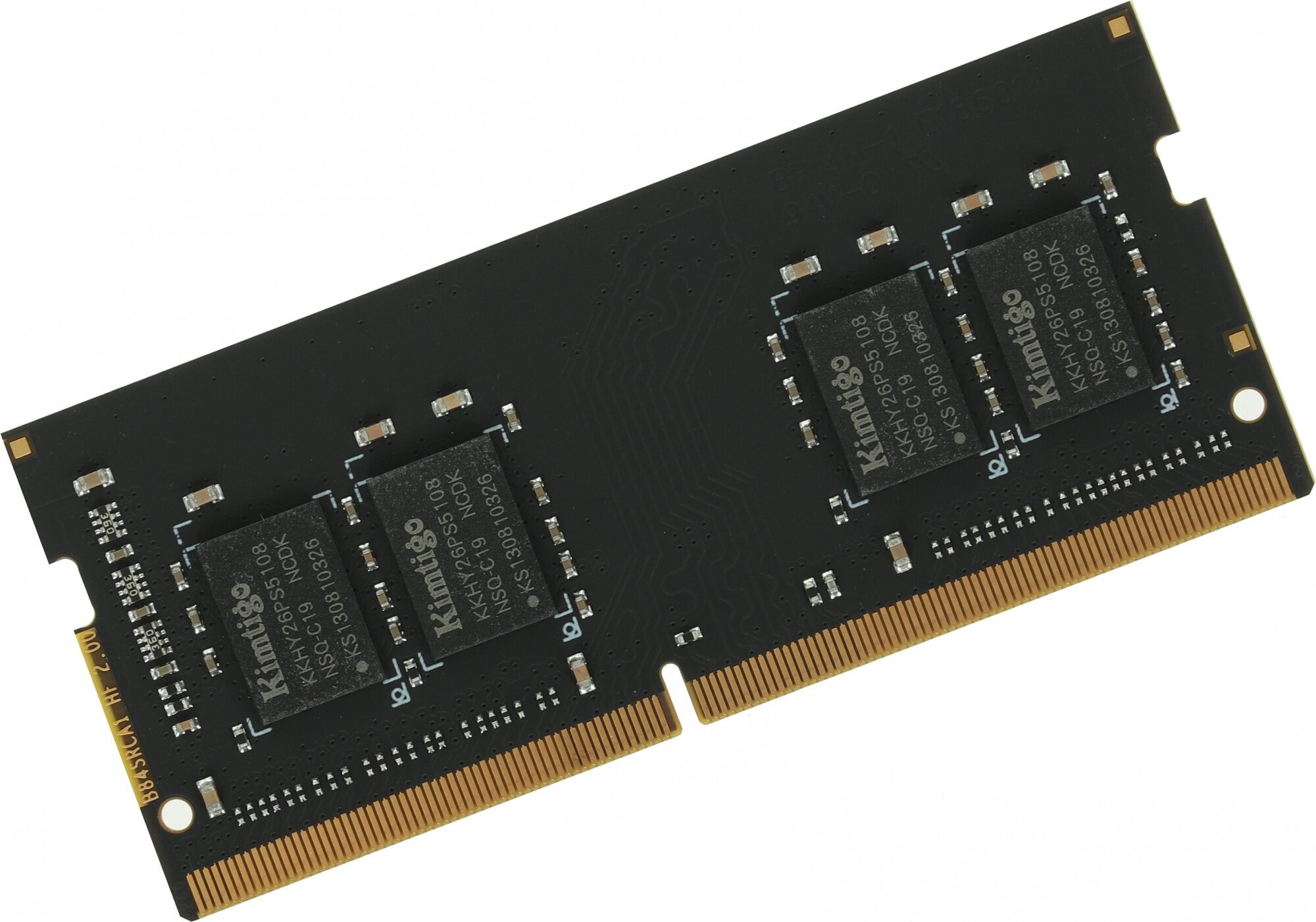 Оперативная память Kimtigo DDR4 - 4Gb, 2666 МГц, SO-DIMM, CL19 (kmks4g8582666) - фото №3