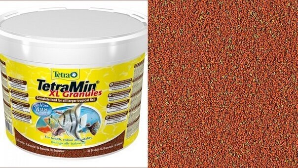 TetraMin XL Granules 100 гр. Корм для всех видов рыб гранулы XL 201378 - фотография № 2