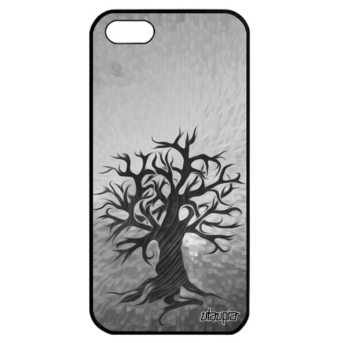 фото Чехол на смартфон apple iphone 5 5s se, "дерево жизни" флора лес utaupia
