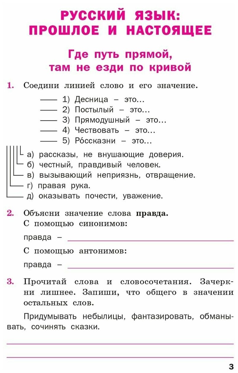 Русский родной язык 3 класс Рабочая тетрадь - фото №2