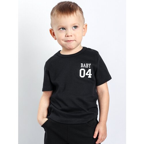 Футболка Валерия Мура, размер 80-86, черный футболка валерия мура женская черная mommy 02 m