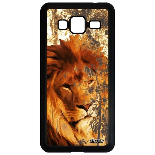 фото Чехол на телефон samsung galaxy j3 2016, "лев" король львица utaupia