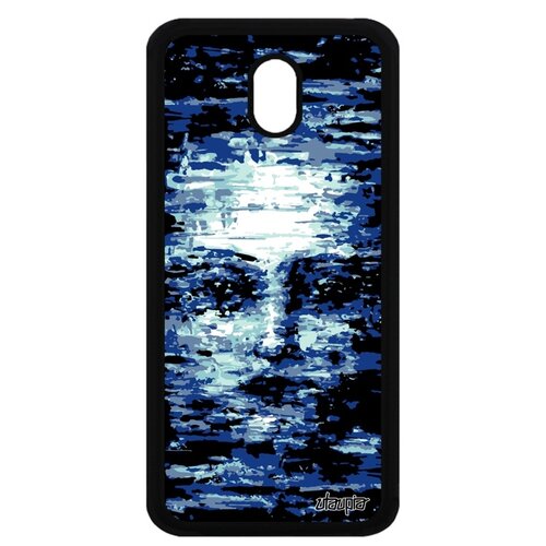 фото Чехол на телефон samsung galaxy j5 2017 уникальный дизайн женское лицо искусственный utaupia