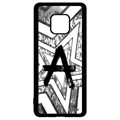 фото Чехол на мобильный huawei mate 20 pro, "анархия" беспредел символ utaupia