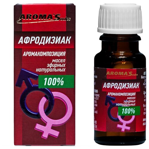 AROMA'Saules смесь эфирных масел Афродизиак, 10 мл комплекс эфирных масел aspera афродизиак 10 мл