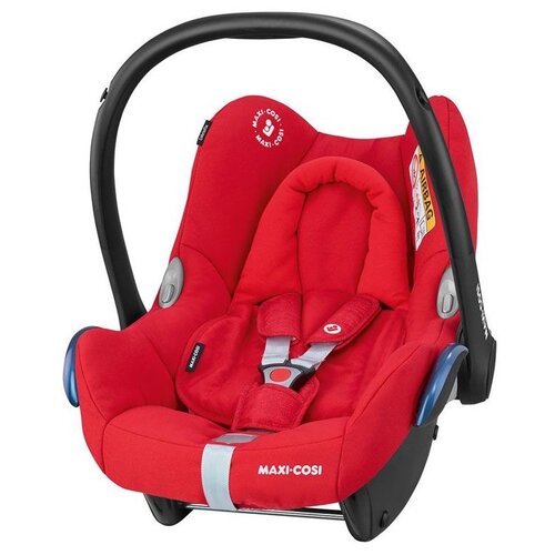 фото Автокресло-переноска группа 0+ (до 13 кг) maxi-cosi cabriofix + familyfix, nomad red